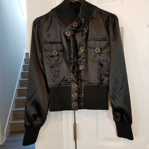 Black trendy jacket
